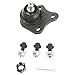 TRQ Front Steering & Suspension Kit Ball Joint Control Arm Sway Bar Stabilizer Link Tie Rod Compatible with 2001-2010 Volkswagen Beetle 2001-2005 Golf Jetta