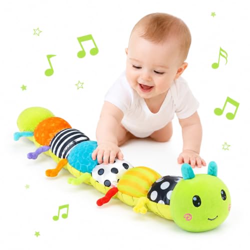 Plush Caterpillar Toy Green