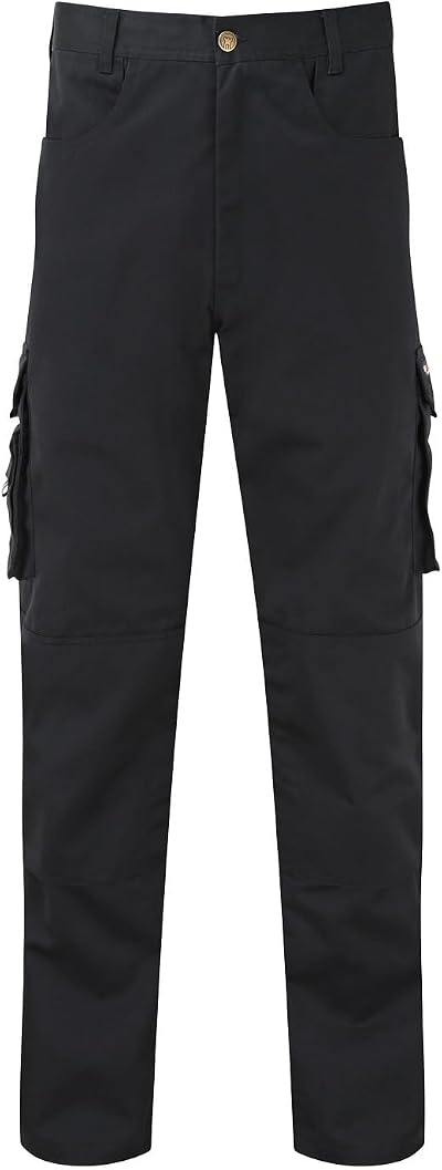 TuffStuff Pro Work Trousers 32 Regular Knee Pad Pockets YKK Zip