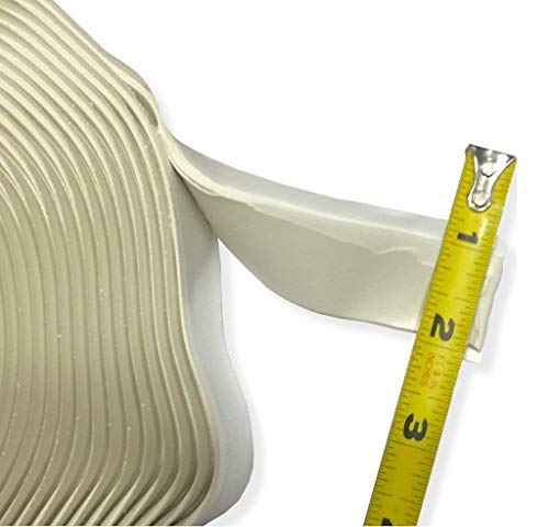 Colorimetrics White Putty Tape / Butyl Tape 1/8" x 1" x 30' (Single Roll)