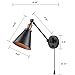 CLAXY® Ecopower Vintage Style Simplicity Wall Swing Arm Lamp
