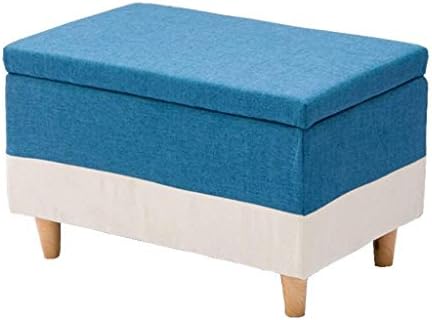 Xwydz 洗える服店ベンチストレージフィッティングルームスツールを変更する靴ベンチ布 フット