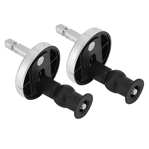 Toilet Seat Screws Hinges, Toilet Seat Hinge Bolts Replacement Parts Bolt Expanding Rubber Top Nuts Screw Fixings Accessories Toilet Seat Hinge Replacement Parts Nuts for Home