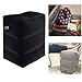 Ejoy Inflatable Travel Pillow for Foot Rest on Airplanes and Kids to Sleep on Long Flights (Black)