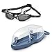 MP Michael Phelps XCEED Swimming Goggles, Smoke Lens, Grey/Black Frame