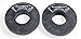 PlateMate Microload Pair 2 1/2 lb. Magnetic Donut Weights