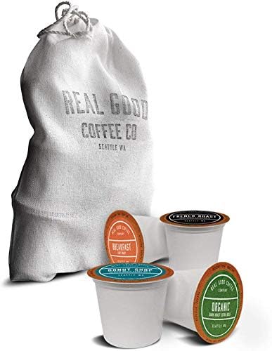 Real Good Coffee Co Variety Pack Coffee K Cups 10 Count