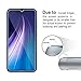[2 Pack] WRJ Screen Protector for Xiaomi Redmi Note 7/ Note 7 Pro/Note 8 Screen Protector HD Anti-Scratch Anti-Fingerprint No-Bubble 9H Hardness Tempered Glass with Lifetime Replacement Warranty