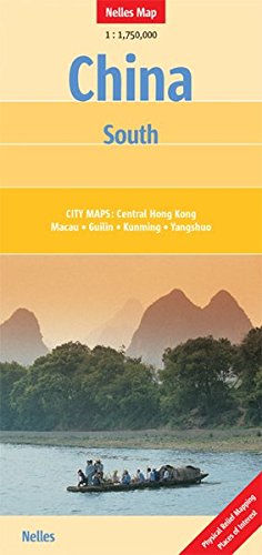 China South Map by Nelles Verlag