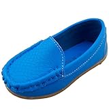DADAWEN Boy's Girl's Slip-on Loafers Oxford Shoes