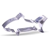 4.5 inch Shark Cookie Cutter - Stainless Steel