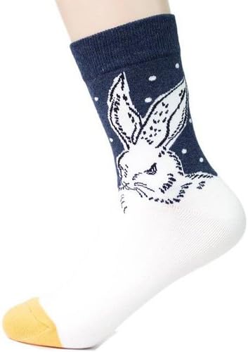 Amazon 4color 靴下 レディース かわいい 人気 動物 キャラクター おしゃれ ファッション ソックス ウサギ ソックス 通販