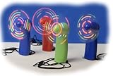 WeGlow International Light Up Fan (4 pack, colors may vary)