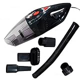 Zone Tech Car Vacuum Cleaner Portable- Premium Quality Strong Suction Multiple Combination Car Vacuum