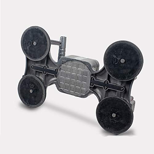 YangXu Tile Installation Machine, tiling Machine Industrial Grade Large Floor Tile Vibrator tiling Machine Automatic tiling Tool, Rechargeable Four Suction Cup Tile Installer (Color : A)