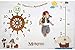 Lil Pirate Adventure Baby Monthly Milestone Blanket Backdrop Set for Boys & Girls | Large 60