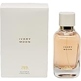 Zara Ivory Moon Women Perfume Feminine Woody Floral Fragrance with Peach Blossom Scent White Flowers & Salted Vanilla Eau de Parfum EDP 100ml (3.4 fl. oz.)