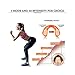 SHENGMI ABS Stimulator Buttocks/Hips Trainer Muscle Toner 6 Modes Smart Fitness Training Gear Home Office Ab Workout Equipment Machine