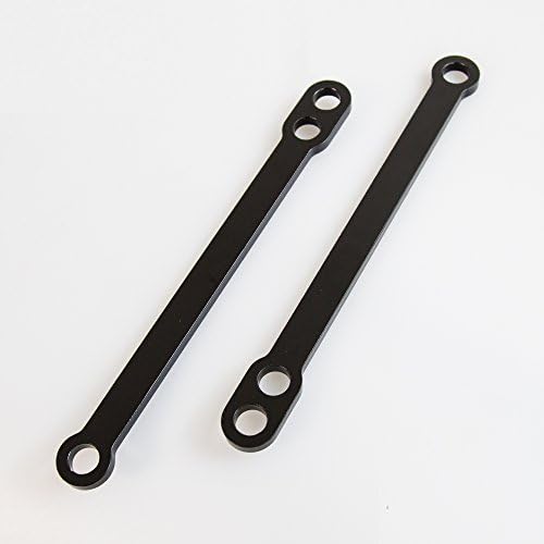 Suzuki GSF600/1200 Bandit,GSX600-750F,GSX-R1000 Aluminium Motorcycle Lowering Links - Black