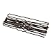 Amariver 200 Pieces Brown Bobby Pins U Shape Hair Pins Bun Hair Clips for Women and Girls with Transparent Storage Box (Brown)
