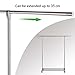 Lifewit Commercial Grade Clothes Rack Rolling Single Rod Garment Rack with Shelf, Stainless Steel