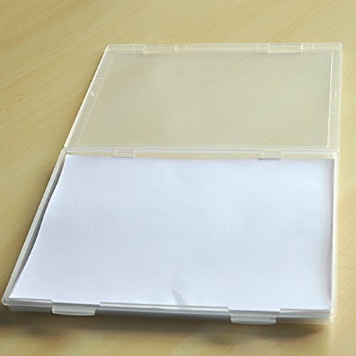 Tinksky A4 Clear Plastic Paper File Box Document Storage Box Case Organizer 3 pcs/set Buy