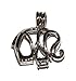 Elephant Bead Cage - Old School Geekery TM Brand Jewelry Making Supplies - Hollow Silver Plated Bead Cage Pendant - Add your own Pearls, Stones, Rock to Cage, or add Perfume and Essential Oils to Create a Scent Diffusing Necklace