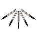 45 Degree Engraving Bits,EnPoint High-Precision Carbide CNC Engraving Bits 3.175mm 1/8In Shank 0.1mm Tip Dia Sharp Conical Metal Engraving Tool V-bits for PCB Wood Acrylic Copper Aluminum (Pack of 5)
