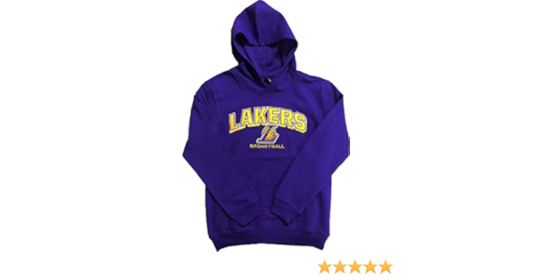 purple lakers sweater