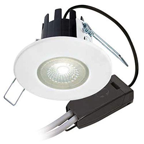 Collingwood DLT388MW5540 H2 Lite T Matt White 6W LED Downlight with Terminal Block 55 Degree - Neutral White.