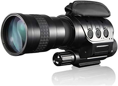 TINKOU 8X Infrared Night Vision Device, 60mm with SD Card Slot, Day and Night Universal Telescope, Suitable for Night Outdoor Shooting