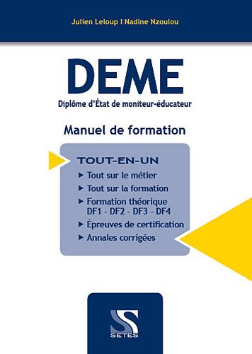 DEME : Manuel de formation by Julien Leloup, Nadine Nzoulou