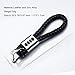 Hey Kaulor 2Pack Genuine Leather Car Logo Keychain Audi Key Chain Accessories Keyring with Logo