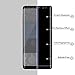 Basesailor NINI12 Full Coverage Anti-Scratch HD Clear 3D Curved Tempered Glass Screen Protector for Samsung Galaxy Note 8 - Black