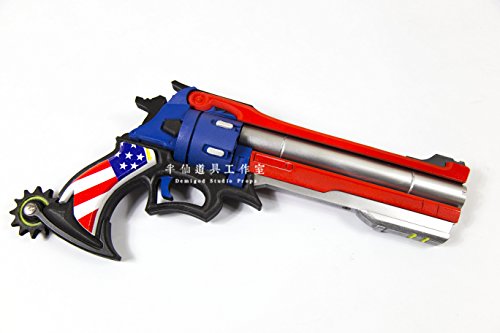 OW MCCREE USA weapon Cosplay Prop