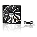 Fractal Design Silent Series R2 Blackout Edition FD-FAN-SSR2-140-BK 140mm Case Fan