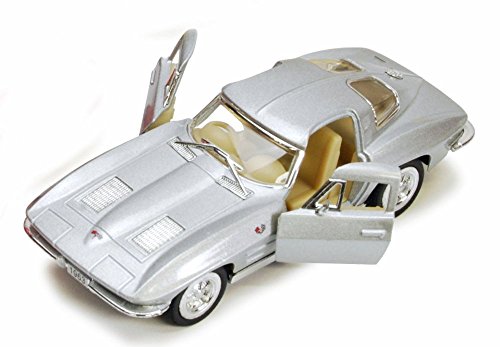 1963 Chevy Corvette Stingray 1:36 Scale (Silver)