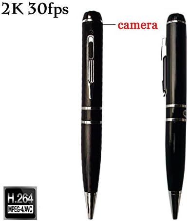 SUNMENCO Full HD 1080P Mini Camcorder Pen Camera Video Recording Plug and Play Extreme Pen Hidden Cameras Multifunction DVR Recorder Built-in 16GB/32GB Memory
