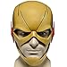 XCOSER Men's The Flash Mask PVC Red Adult for Halloween Party 2015 Classic Yellow