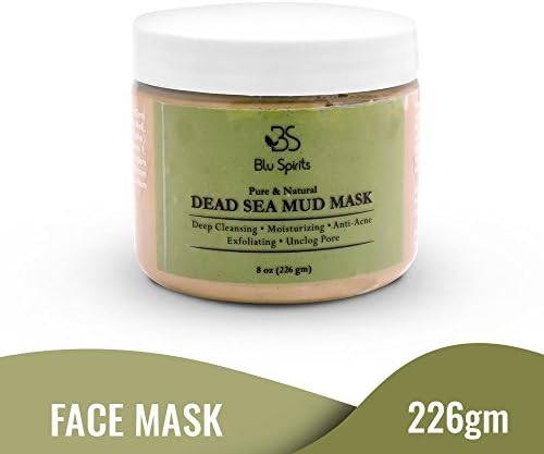 Dead Sea Mud Mask for Face - Natural Pore Minimizer/Cleanser for Skin Care Charcoal Clay Peel Off Masks for Men and Women