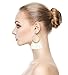Unijew 9 Pairs Tassel Hoop Earrings