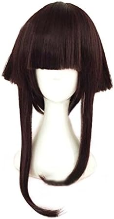 Konosuba Megumin Wig Cosplay Long Hair Costume Accessories Halloween Coslive