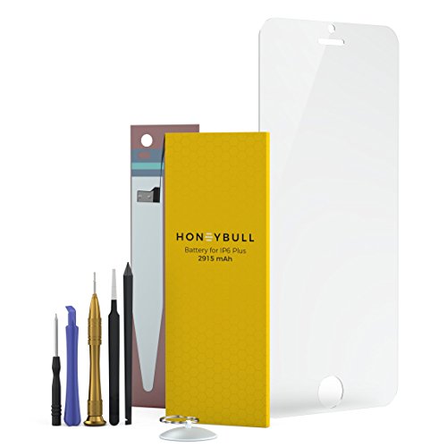 HoneyBull Replacement Battery iP6 Plus [2915 mAh] Repair Kit Tools Included | New Backup Battery Kit Not for ip6