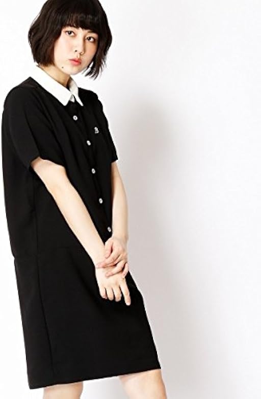 Amazon 179 Wg 179 Wg クレリックシャツコクーンワンピース 49ブラック 38 M ワンピース チュニック 通販