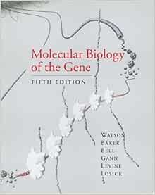  Molecular Biology Of The Gene Fifth Edition 9780805346350 Watson James D Books