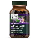 Gaia Herbs Adrenal Health Daily Support Liquid Phyto-Caps, 120 Count