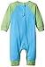 Gerber Baby-Boys Newborn Car 2 Pack Coverall, Car Blue, 0-3 Months