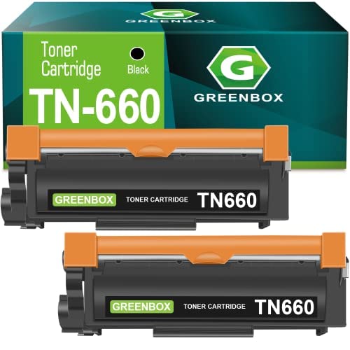 GREENBOX Compatible Toner Cartridge Replacement for Brother TN660 TN
