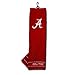 Team Golf NCAA Alabama Crimson Tide Embroidered Golf Towel Embroidered Golf Towel, Checkered Scrubber Design, Embroidered Logo