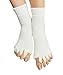Toe Separator Women Foot Alignment Socks Yoga GYM Massage Toeless Relieve Pain 2/3 Pack